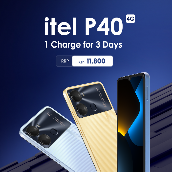 itel Launches The P40 Smartphone Featuring Powerful Performance, Retails At  Kshs 11,800 - Kenyan Collective